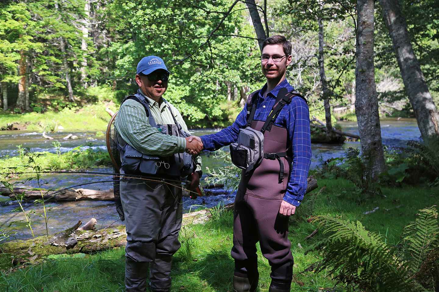 Fly Fishing at River and Lake Akan - North Island, HOKKAIDO